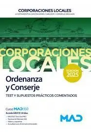 Ordenanza y Conserje de Corporaciones Locales. Test del Temario y Supuestos Practicos Comentados