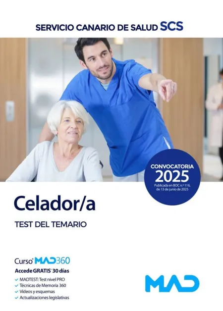 Celador/A. Test. Servicio Canario de Salud