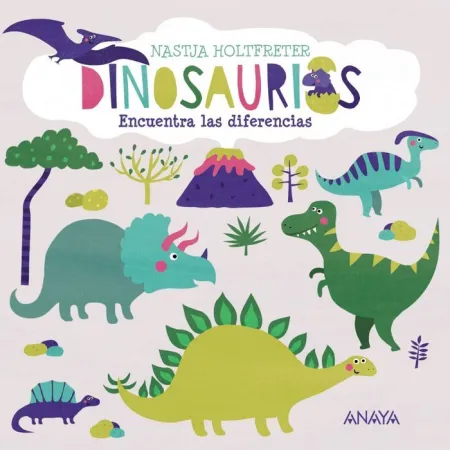 Dinosaurios. Encuentra las Diferencias