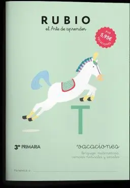 Rubio Vacaciones 3º Primaria