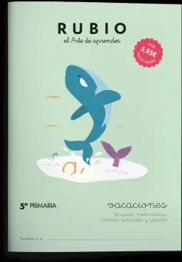 Rubio Vacaciones 5º Primaria