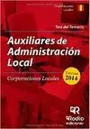 Auxiliar de Administracion Local. Test del Temario