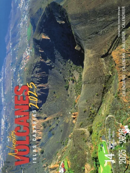Calendario Volcanes Canarias 2027 (14 Meses)