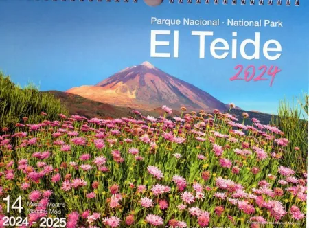 Calendario el Teide 2024-2025 (14 Meses) (Grande)