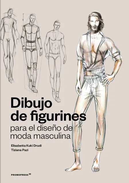 Dibujo de Figurines para el Diseño de Moda Masculina