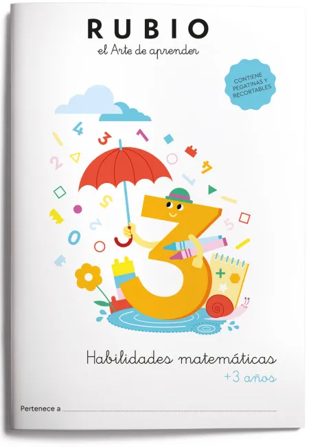 Habilidades Matemáticas 3 Años. Rubio el Arte de Aprender