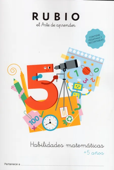 Habilidades Matemáticas 5 Años. Rubio el Arte de Aprender