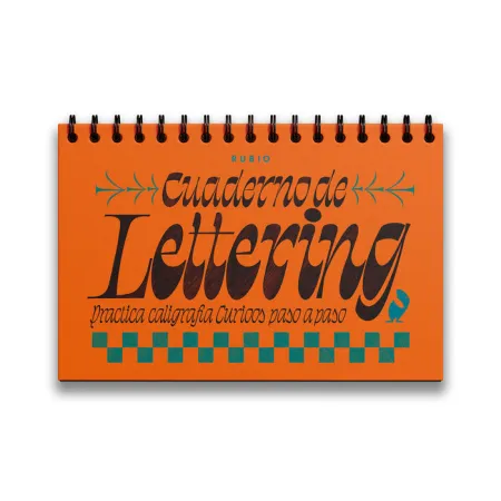 Cuaderno de Lettering Caligrafia Curioos Paso a Paso