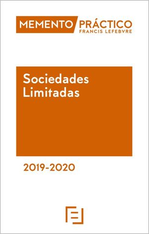MEMENTO PRÁCTICO SOCIEDADES LIMITADAS 2019-2020