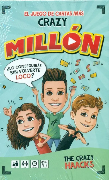 El Millón. The Crazy Haacks. El Juego de Cartas Más Crazy