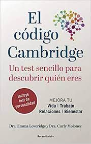 EL CODIGO CAMBRIDGE. UN TEST SENCILLO PARA DESCUBRIR QUIÉN ERES