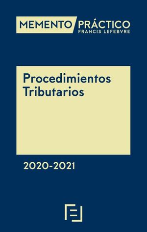 MEMENTO PROCEDIMIENTOS TRIBUTARIOS 2020-2021