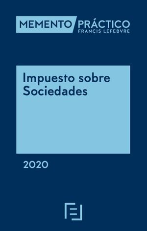 MEMENTO IMPUESTO SOBRE SOCIEDADES 2020
