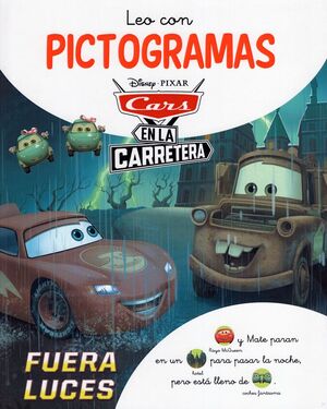 LEO CON PICTOGRAMAS. CARS EN LA CARRETERA. LUCES FUERA