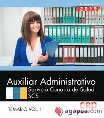 AUXILIAR ADMINISTRATIVO DEL SERVICIO CANARIO DE SALUD T.I