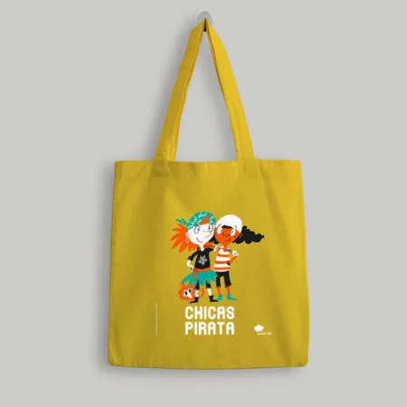 Bolsa de Tela Chicas Pirata - Amarillo