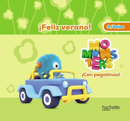 Feliz Verano - Momonsters con Pegatinas - 3-4 Años