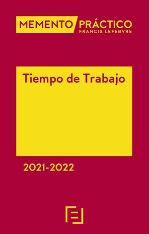 MEMENTO TIEMPO DE TRABAJO 2021-2022