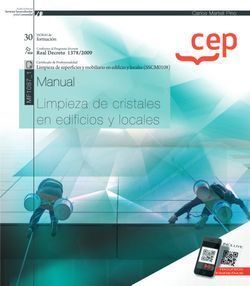 MANUAL. LIMPIEZA DE CRISTALES EN EDIFICIOS Y LOCALES MF1087_1