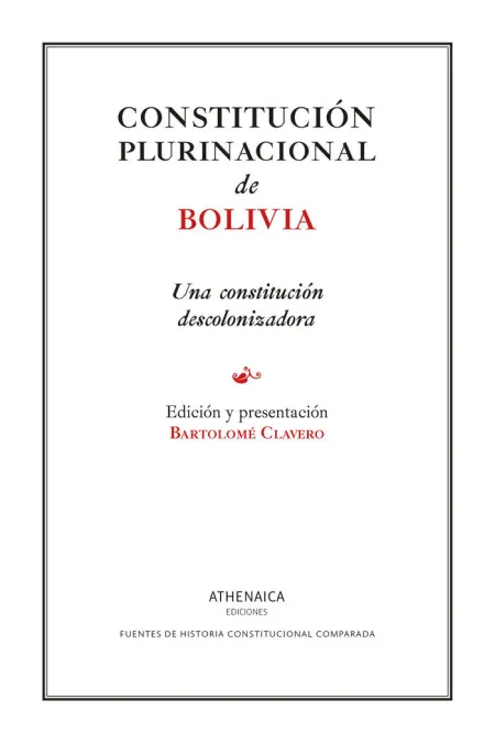 Constitución Plurinacional de Bolivia
