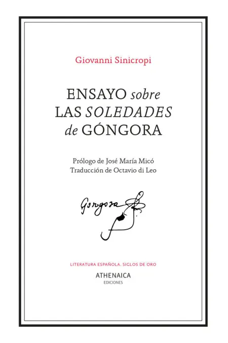 Ensayo Sobre las Soledades de Góngora