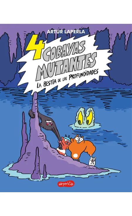 4 Cobayas Mutantes. La Bestia de las Profundidades