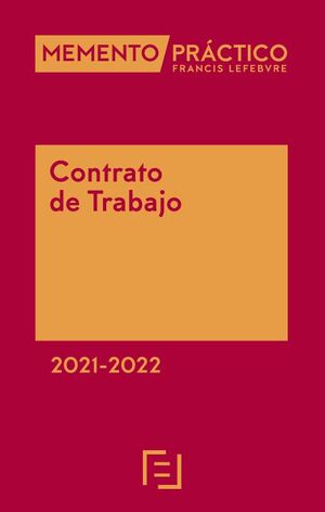 MEMENTO PRACTICO CONTRATO DE TRABAJO 2021-2022