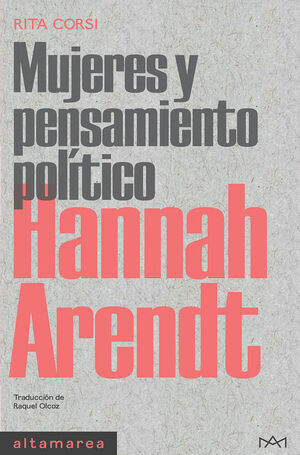 HANNAH ARENDT. MUJERES Y PENSAMIENTO POLÍTICO
