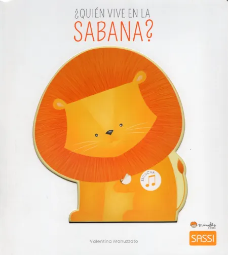 Quién Vive en la Sabana? Libros con Sonido. Edic. Ilustrado (Español)