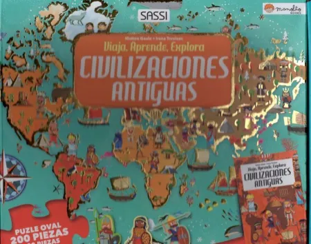 Civilizaciones Antiguas. Puzle 200 Piezas