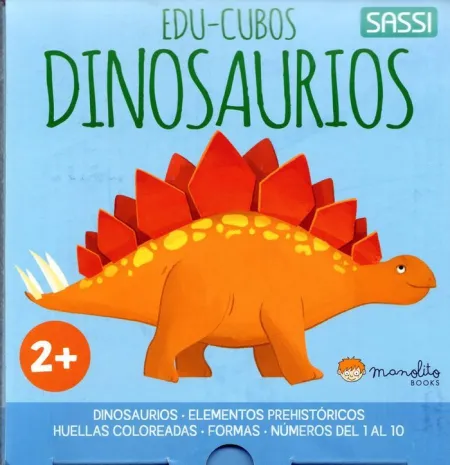 Dinosaurios. Edu-Cubos (Caja)