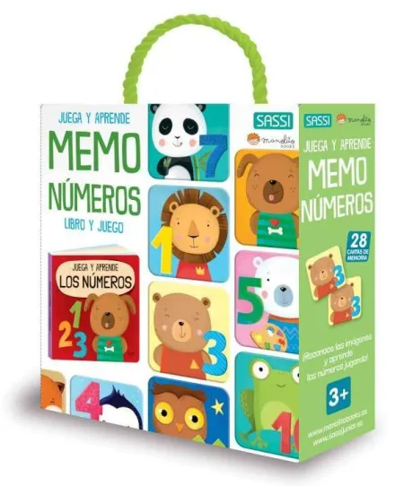 Memo Numeros. Juegay Aprende. Libro y Juego (Caja)