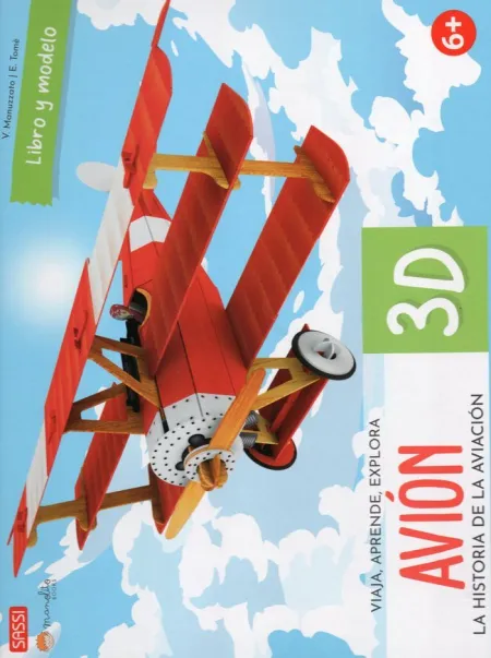 Avión. La Historia de la Aviación 3D. Libro y Modelo (Caja)