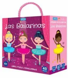 Las Bailarinas (Libro + Puzzle 40 Piezas + 10 Bailarinas)