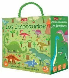 Los Dinosaurios (Libro + Puzzle 40 Piezas + 10 Dinosaurios)