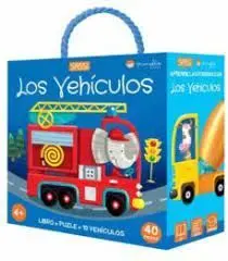 Los Vehiculos (Libro, Puzle, 10 Vehiculos)