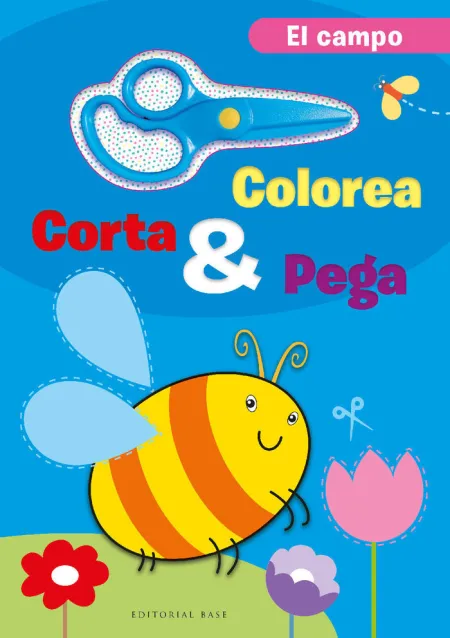 Colorea, Corta y Pega. El Campo