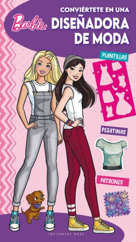 Barbie. Conviértete en una Diseñadora de Moda (Violeta)