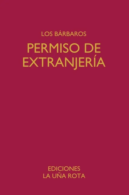 Permiso de Extranjería