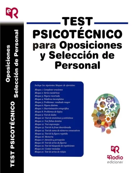 Test Psicoténico para Oposiciones y Seleccion de Personal