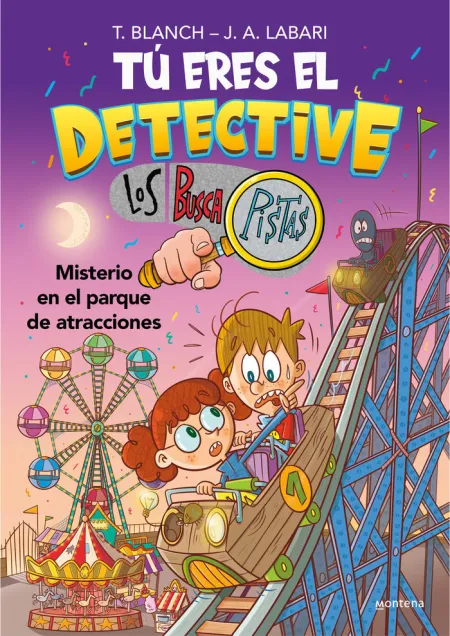 Tú Eres el Detective con los Buscapistas 4 - Misterio en el Parque de Atracciones