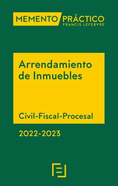 Memento Arrendamiento de Inmuebles 2022-2023