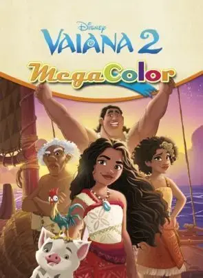 Vaiana. Megalibro para Colorear