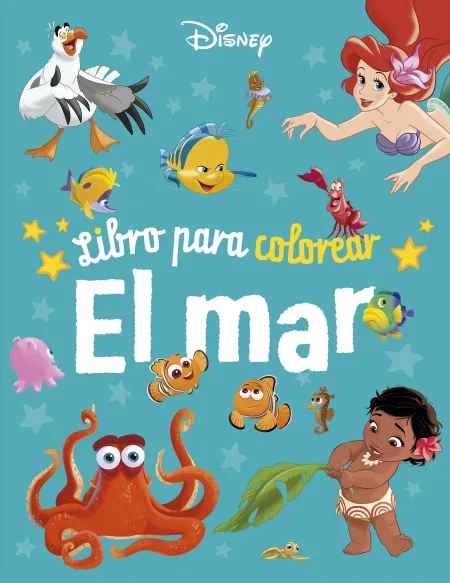Libro para Colorear. El Mar
