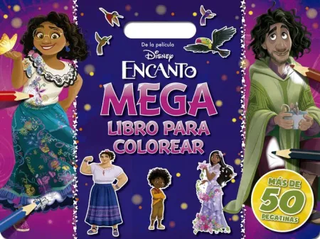 Encanto. Megalibro para Colorear, con Pegatinas