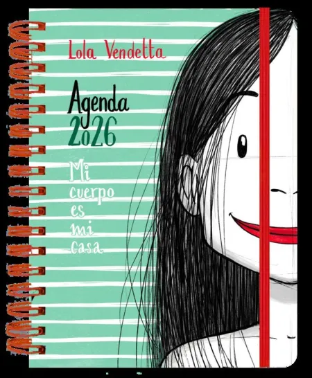 Agenda Anual Semanal 2026 Lola Vendetta