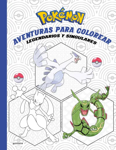 Pokémon. Aventuras para Colorear. Legendarios y Singulares (Colección Pokémon)