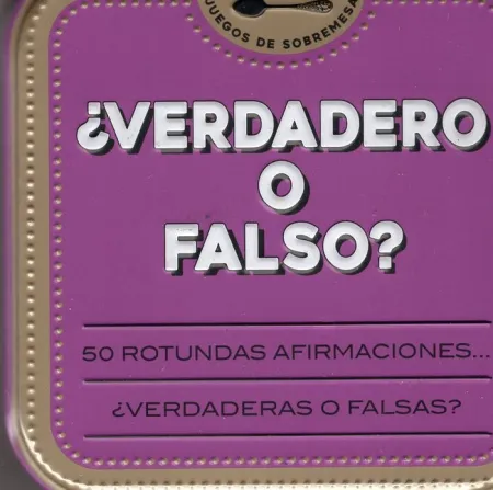 Verdadero o Falso? (Lata)