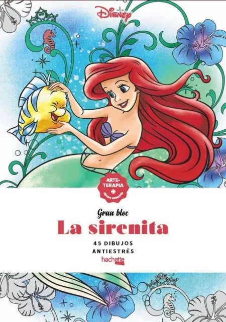 La Sirenita. 45 Dibujos Antiestrés