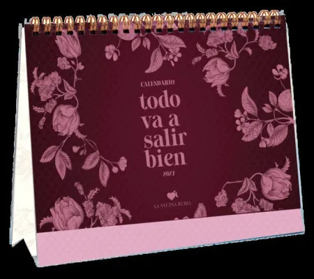 Calendario de Mesa 2027 la Vecina Rubia